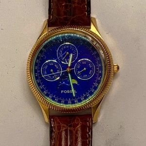 Rare Fossil Herren Armbanduhr Watch BQ-8489